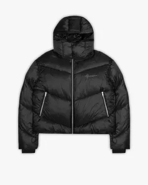 V-PUFFER JACKET BLACK