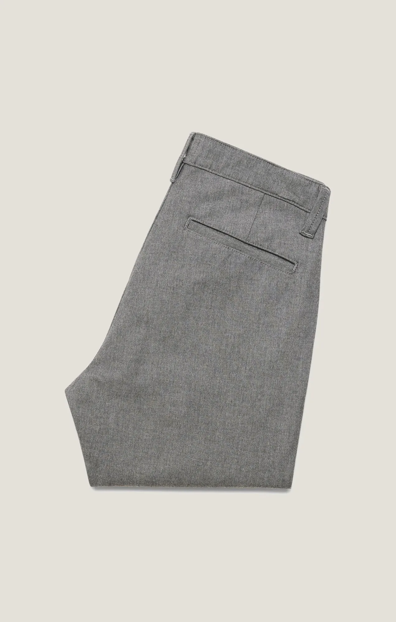 Verona Slim Leg Chino Pants in Grey Elite