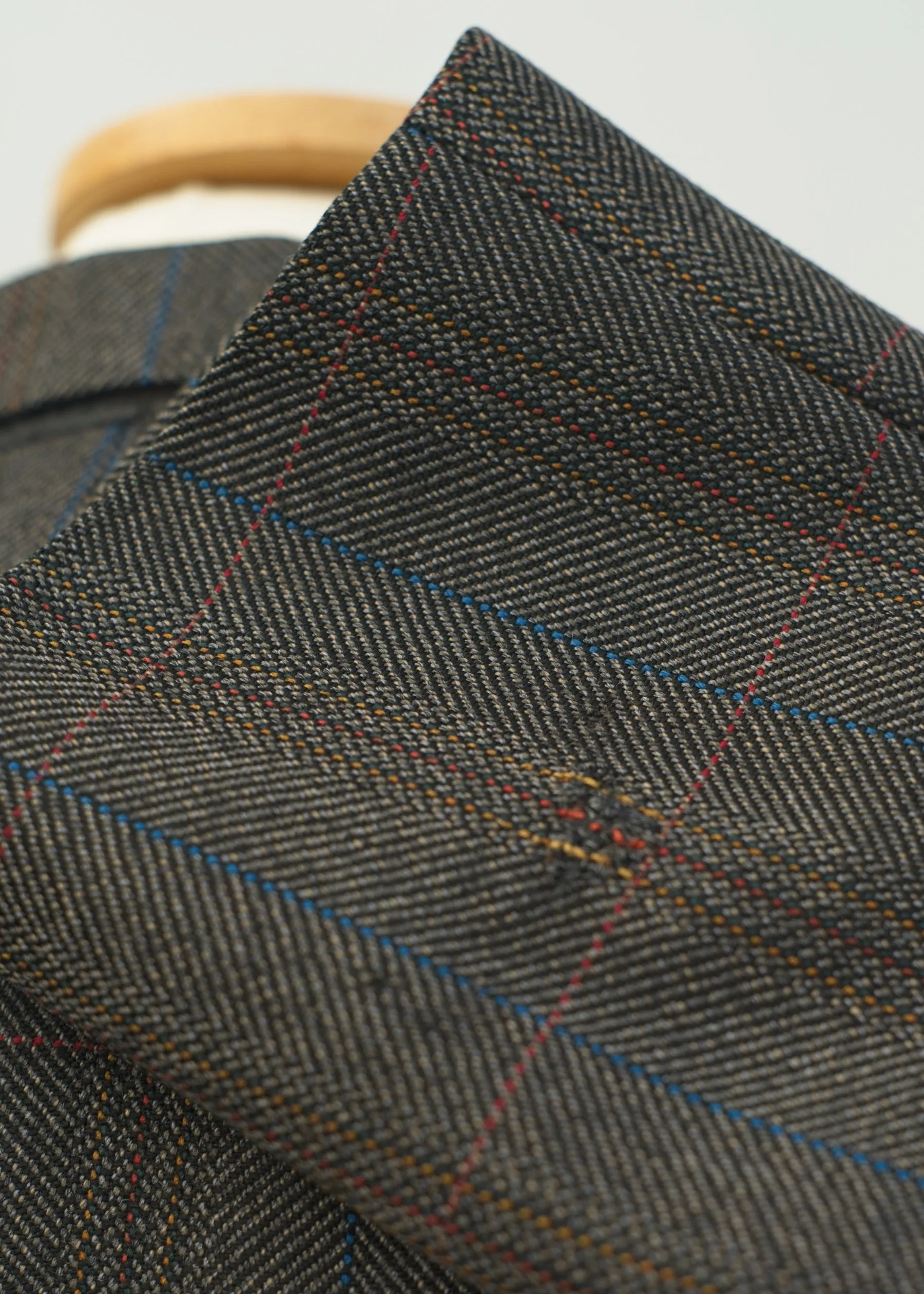 Vintage Grey Wool Check Tweed Blazer by R.V. Andersons Ltd York