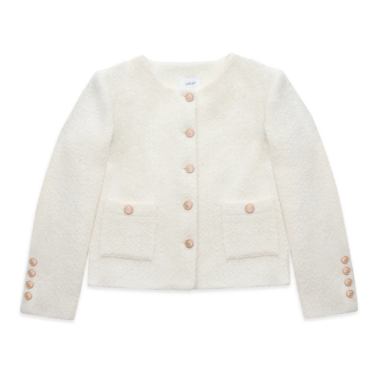 Women's Boucle Wool Jacket