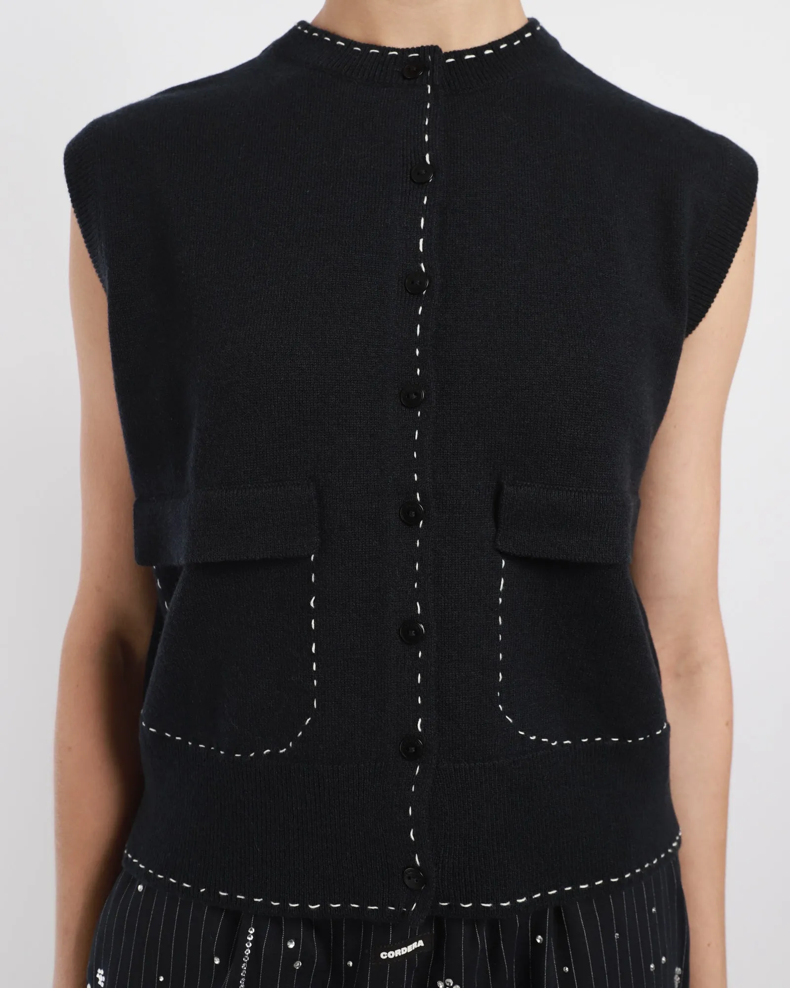 Wool Stitch Waistcoat